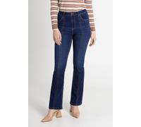 Lift Skinny And Shape Low Rise Flared Jeans Enorsia Navy 14