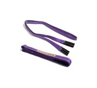 Lift Sling Straps Flat Crane Sling Polyester 2M Lifting Slings Load Capacity 1 Ton for Lifting, Towing, Pulling(Purple)