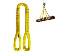Lift Sling Straps for Lifting Steel Pipes, Load 3000kg Polyester Endless Round Sling, for Towing Iron Plates, Heavy Goods Transport, Factories, Warehouses