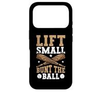 Lift Small Colourful The Ball Baseball Player Gift Batter Bun Case for iPhone 17 Pro