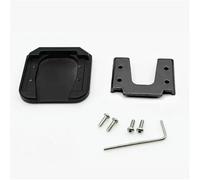 Lift Stand Universal Motorcycle Extension Kickstand Aluminum Alloy Scooter Extender Foot Side Support Plate Anti-skid Stand Pad(Grey)