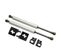 Lift Support Front Hood Auto Gas Spring Struts Lift Support For Nissan For GT-R HR34 ER34 1998-2002 For GTR For Skyline Coupe Gas Strut(Silver carbon fiber)
