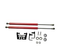 Lift Support System Damper Absorber For For Kuga For Escape C394 2008-2012 Front Bonnet Hood Modify Gas Struts Lift Support Shock Hood Gas Struts(Red carbon fiber)