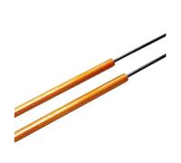 Lift Support System For Toyota For Supra A70 3rd 1986-1993 Front Bonnet Gas Struts Lift Supports Piston Rods Springs Shock Absorber(Orange Carbon Fiber)