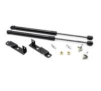 Lift Support System Front Bonnet Hood Damper Modify Gas Struts Lift Support Shock Absorber For Kuga For Escape 2013-2019 Bonnet Gas Lift Struts(Yellow Carbon Fiber)