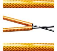 Lift Supports Hood Bonnet Struts For Mercedes For Benz For Sprinter 907 910 VS30 2018-2024 2025 Shock Dampers Lift Supports Prop Rod Gas Lift Strut(Orange carbon fiber)