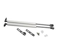 Lift Supports Modify Gas Struts For Nissan For X-Trail T31 2007-2013 Front Hood Bonnet Hydraulic Damper Lift Supports Spring Shock Absorber Gas Lift Strut(Silver carbon fiber)