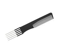 Lift Teasing Comb with 5 Steel Pins for All Hair Type s Hair Pick for Salon