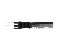 Lift Teasing Combs With Metal Prong Keep Scalp Healthier Antistatic Designs For Women Girls Black