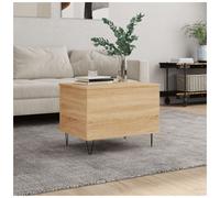 Lift-Top Coffee Table Sonoma Oak 60x44.5x45cm Engineered Wood Storage Hairpin UK