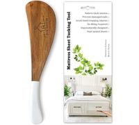 LIFT & TUCK DESIGN Wooden Mattress Sheet Tucking Tool