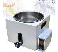 Lift Type Lab Water Bath, 3L Digital Heating Device with Stainless Steel Liner, LED Display, Precision Temperature Control for Laboratory Chemistry Experiments