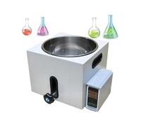 Lift Type Lab Water Bath, Constant Temperature Oil & Water Bath, LED Digital Heating Devices, Stainless Steel Liner, PID Intelligent Temperature Control, for Scientific Experiment(2KW)