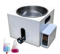 Lift Type Lab Water Bath, Digital Thermostatic Heater, ±1℃ Accuracy, Swift Heating, PID Intelligent Temp Control, for Scientific Experiment 5L