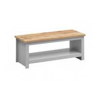 Lift Up Coffee Table with Hidden Storage Modern Grey Oak Living Room Furniture