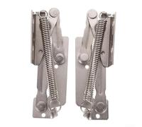 Lift Up Hinge Flap Supports 1 Pair for Sofa Cabinet Bed Parts, Steel with 240N Spring Force, Adjustable Lid Opening Angle, Left and Right Flap Hinges