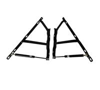 Lift Up Storage Bed Hinges Gas Struts,Folding Sofa Storage Mechanism for Home Furniture,2 Pieces
