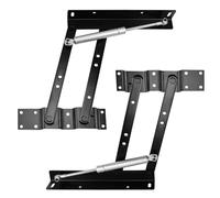 Lift Up Top Coffee Table Mechanism 1 Pair Folding Lifting Frame for Furniture Lifting Mechanism of Coffee Table Multifunctional Pneumatic Gas Strut Lifting Bracket