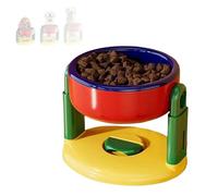 Liftable Suction Pet Bowl, Adjustable Height Cat And Dog Food And Water Tray, Suitable For Small And Large Pets, Slow Feeding Bowl For Pets, Three-Layer Adjustable Height