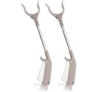 LIFTATAPA Grabber Tool, 2 Pack Grabber Reacher Tool 16 Inch Trash Litter Picker Grabber Stick for Elderly Kids Senior Reacher Claw Rubbish Tong Arm Extension Grabber