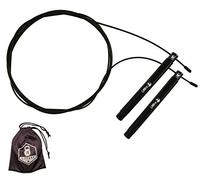 LiftBro Beast Release Jump Rope v.2.0 - Adjustable Aluminum Jump Rope for High Intensity Training - Black