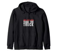 Lifted Truck Owner - Tires Cost More Than The Truck Zip Hoodie