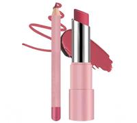 Lifter Glaze Oil Balm | 2Pc Lifter Glaze Lip Tint Balm Set | 2 in 1 Non Stick Lipstick with Lip Gloss Liner | Long Lasting Glossy Lips Stain Balms Korean Makeup for All Skin Tones