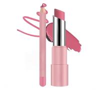 Lifter Glaze Oil Balm | 2Pc Lifter Glaze Lip Tint Balm Set | 2 in 1 Non Stick Lipstick with Lip Gloss Liner | Long Lasting Glossy Lips Stain Balms Korean Makeup for All Skin Tones