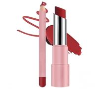 Lifter Glaze Oil Balm | 2Pc Lifter Glaze Lip Tint Balm Set | 2 in 1 Non Stick Lipstick with Lip Gloss Liner | Long Lasting Glossy Lips Stain Balms Korean Makeup for All Skin Tones