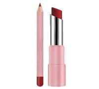 Lifter Glaze Oil Balm, Lip Gloss, Lip Balm Lipstick, 2in1 Set Lips Liner With Non-stick Cup Long-Lasting Waterproof Matte Lipsticks Set, Moisturizing Shine, Clear Crave, Daily For Women Girl