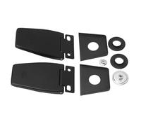 Liftgate Window Hinges Stainless Steel Tailgate Hatch Glass Hinge Set Shock Resistant Easy Installation for YJ TJ LJ 1987 2006 8pcs Kit