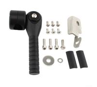 Lifting Assist Pull Rod for R1200GS, For Durable Aluminum Alloy Motorcycle Tool with Wear-Resistant Design, For Easy to Install and Fold Under Full Load(Black)