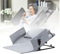 Lifting Bed Backrest, Pillow Lifter with Electric System, Electric Lifting Bed Backrest, Electric Sit-Up Back Stand Assist Aid, for Neck Head and Lumbar Support