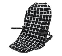 Lifting Bed Backrest with Arms Portable Folding 7 Heights Adjustable Sit Up Disability Back Rest for Neck Lumbar Support ＬSize