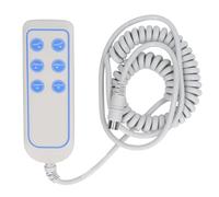Lifting Bed Controller,6 Button Hospital Bed Remote Control with 8 Pin Plug,Remote Hand Control Controller IP66 Wear Electric Lift Chair Recliner Controller for Lift Chair for Hospital,Smart Home