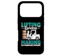 Lifting burdens making the workplace - Forklift Case for iPhone 17 Pro