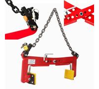 Lifting Clamp Heavy Duty Adjustable Stone Clamps Duty, Scissor Lifter for Handling Transporting Concrete Blocks Slate Sheets Curb Tool,Heavy Duty Adjustable Horizontal Plate Lifting Clamp, A,X-L
