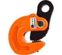 Lifting clamp Heavy-Duty, Durable Horizontal Plate Lifting Clamp with Adjustable Jaw Opening Fixing Device(10T)