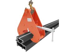 Lifting Clamp, Steel Beam Clamp, Opening Size 80-320mm, Tensile Strength 3T, Lifting Clamps for Factories, Warehouses, Construction Sites, Ports, Railroad Construction, Build to Last