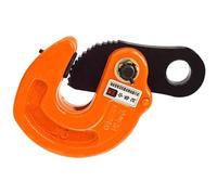 Lifting Clamps Industrial Horizontal Plate Lifting Clamps Vertical Lifting Clamp with Lock Hoist Hook for Transporting Heavy Duty(1T)