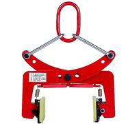 Lifting Clamps Opening Adjustable, Easy to Pull Cement Stone Clamp Fixture for Handling Stone, Plate Lifting Clamps Beam of Metal Sheet/Granite Island,280KG