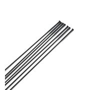 Lifting Eye Bolts, 14G 2.0mm Straight Pull Triple Butted Stainless Steel Light Road Bike Spokes 12 Pcs(Straight pull 262mm)