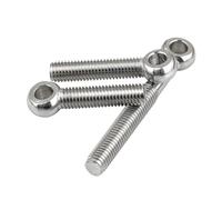 Lifting Eye Bolts, GB798 304 Stainless Steel Ring Link Bolt Fisheye Slip Hole Screw M5-M16 5/2/1Pcs(M8x70 2PCS)