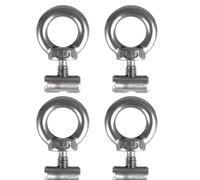 Lifting Eye Nut Ring - Lifting Eye Nut Fastener, RV Caravan Accessories | Multipurpose End Stoppers for Motorhome, Campervan, Tent, Awnings, Heavy Duty Eye Nut Ring, Outdoor Equipment Accessories