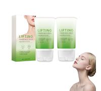 Lifting Firming Neck Cream with Roller - Tighten and Lift Cream for Neck, Chest & Face, Age Defying Firming Cream for Women and Men, Crema Reafirmante para el Cuello, Deep Moisturizing (2 PCS)