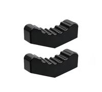 Lifting For Car Lift Black/Red 2X Heavy Duty Rubber Jack Stand Pads Jacking Pad Support Adapter Frame Rail Protector Duty Trolley(Black-S)