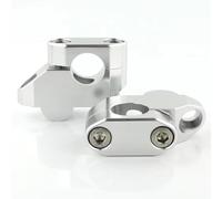 Lifting Handlebar Clamp For TT-R125 For TT-R230 For TT-R250 For TW200 22mm 7/8" CNC Handlebar Risers Back Moved Up Mounting Riser Handle Hand Bars Rising Mount(2)