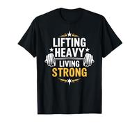 Lifting Heavy, Bodybuilder Weightlifting Gym Workout T-Shirt