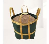Lifting Hoisting Net - Polyester Canvas Soft Tray Bag, Lifting Hoisting Net, Dock Safety Anti-tear Strong Load Bearing Bag, Crane Pallet Cargo Net, Reusable Heavy Objects Lift Net ( Size : 50 X 50X50C