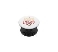 Lifting Mom Moms Who Lift Weightlifting Mom Gift PopSockets Adhesive PopGrip